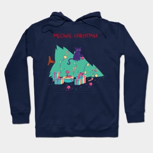 Meowie Christmas Hoodie